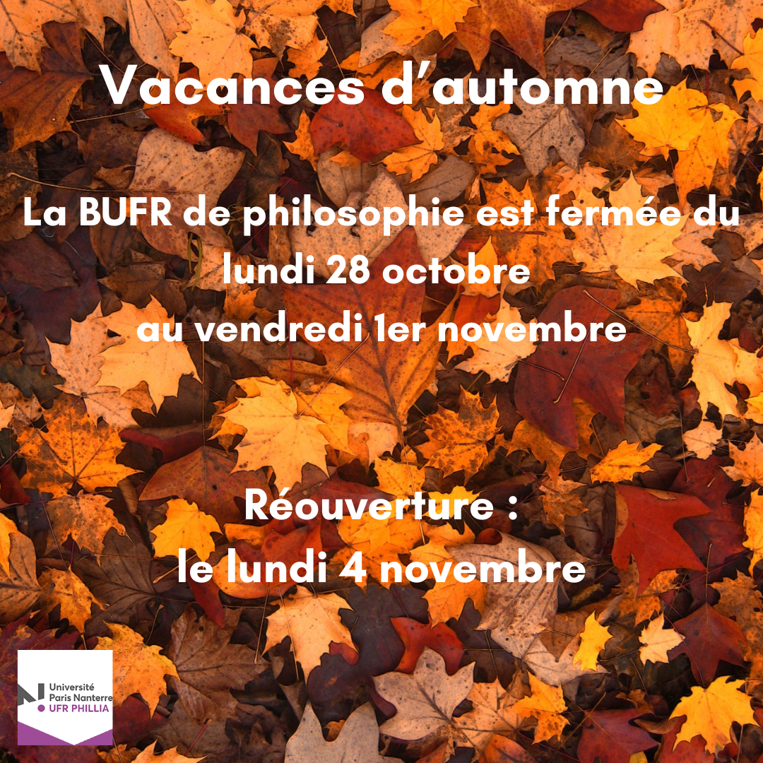 Vacances d'automne